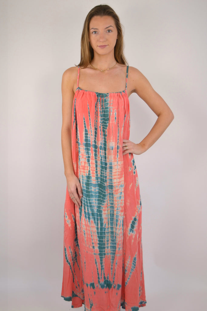 Laycee Maxi Tie Dye Dress